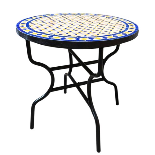 Table marocaine mosaïque - table,