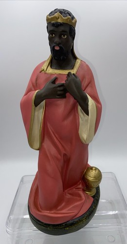 Santons creche roi noir - santons,