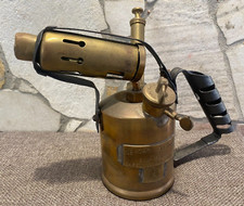 Antique soldering lamp, torch MONITOR 1952 WWII, ANTIQUE LAMP, OLD TOOL 2/1