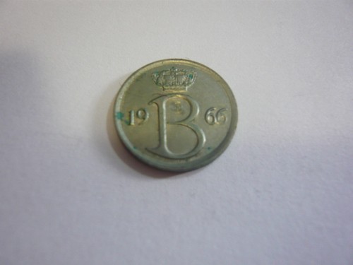 Centimes belgique pièce - 25,