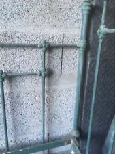 Lit banquette fer forgé Louis