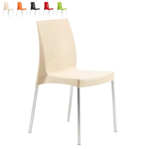 Chaise empilable aluminium - chaise, en