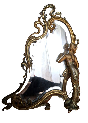 Miroir table bronze - de,