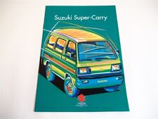 Suzuki Super Carry Car Transporter Van Brochure 1993