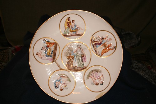 Grand plat céramique faience - grand,