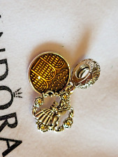 charm Pandora la belle et la bête dansant argent 925 poinçon PANDORA ALE