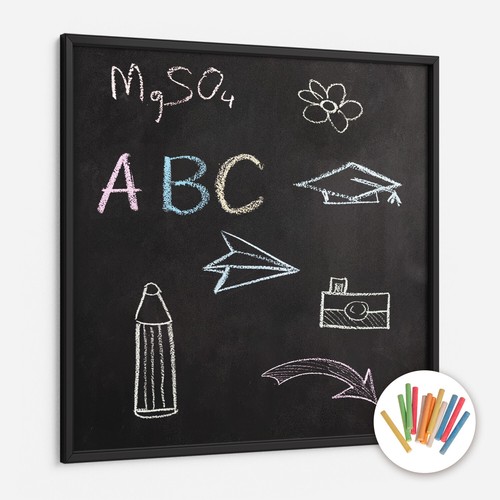 Tableau noir scolaire - tableau,