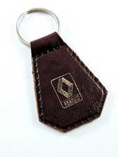 KEYRING - RENAULT 1980s Leatherette - Vintage R4 R5 R11 R18 R20 R21 Fire
