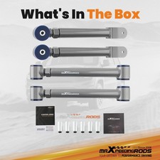 4X BRAS DE CONTRÔLE AVANT AJUSTABLES FOR JEEP CHEROKEE XJ WRANGLER TJ 84-01