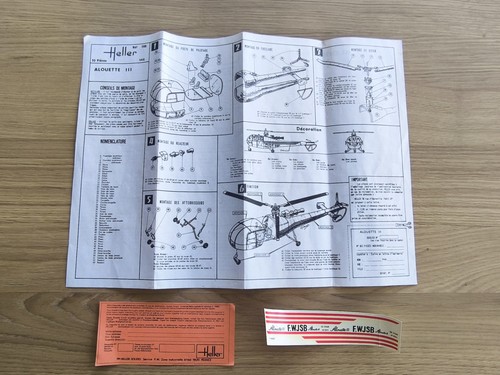 Heller 200 helicopter - 1/48,