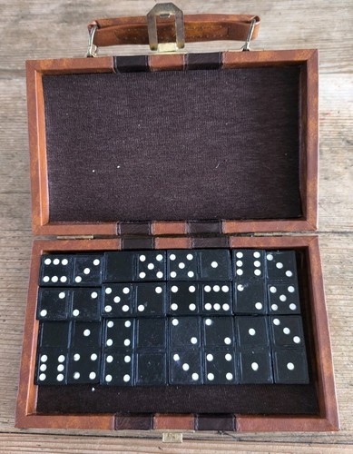 Ancien jeu domino bois - de,