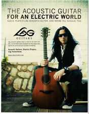 2011 LAG Tramontane Acoustic Guitar GUS G Firewind magazine ad