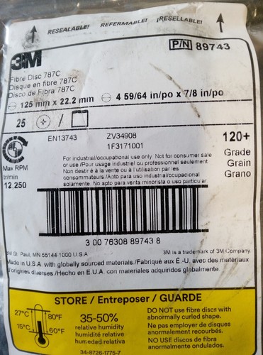 Disques abrasif meuleuse - abrasif, 3m
