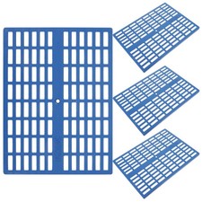  4 Pcs Tapis De Pour Cage À Lapin Coussin Sol Coussinets Animaux Compagnie