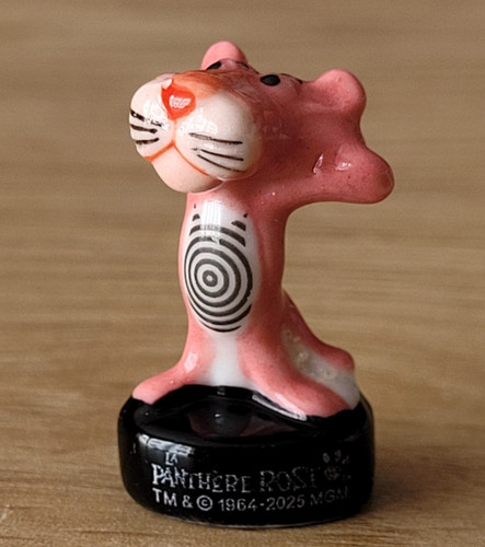 Fève panthère rose - la,