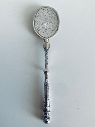 Ancien cuillere glace - cuillere, argent