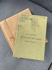 Livre ancien Encyclopédie Ouvrages de dames Th. de Dilmont broderie couture DMC