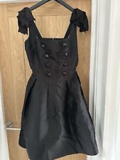 Hobbs Limited Edition Black Military Dress