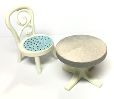 Playmobil Small White & Blue Bass Table & Chair 