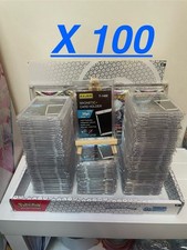 X 100 Protection Pour Carte magnétique aimantée Pokemon One Touch Neuf