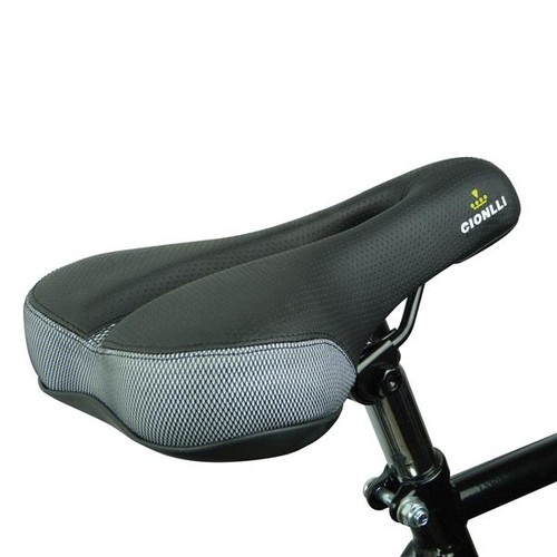 Selle velo atb noire dresco - velo,