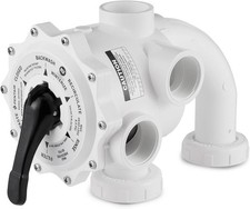 Pentair 261055 Multiport Valve Triton Quad D.E. Filters - WHITE