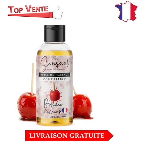Huile massage comestible - huile,