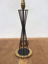 MID CENTURY ITALIAN BRASS TABLE LAMP,  ARTELUCE, STILNOVO, FULLY REWIRED