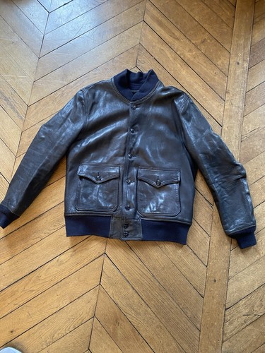 Blouson cuir schott - cuir,