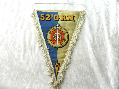 Ancien fanion militaire grm - fanion, 52