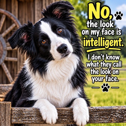 Border collie dog - collie,