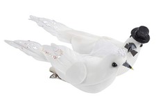 Paire de colombes de mariage