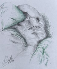 Dessin Original Graphite Nu