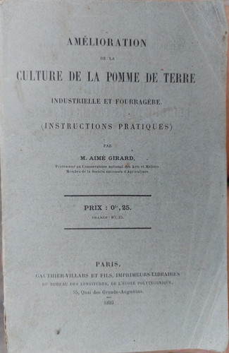 Agriculture pomme terre - de,