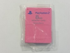 MEMORY CARD - CARTE MEMOIRE SONY PLAYSTATION 2 (PS2) - (PINK-ROSE) EURO (NEUF - 