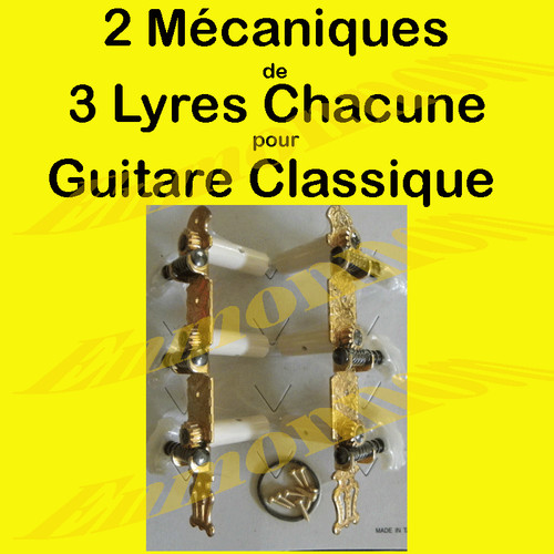 Mécaniques pour guitare - mécaniques,