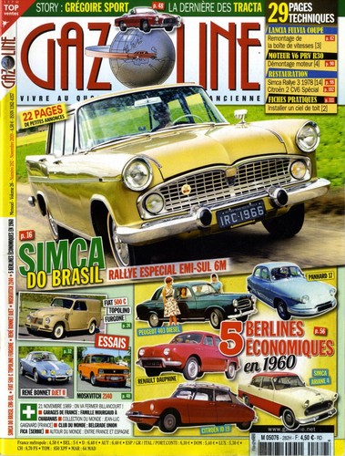 Gazoline 282 2020 simca - gazoline, n°282