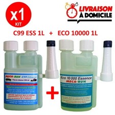 KIT MECARUN ETHANOL ADDITIF TRAITEMENT C99 1L + ECO10000 1L