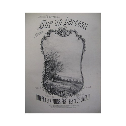 Chéneau henri sur berceau - henri, un