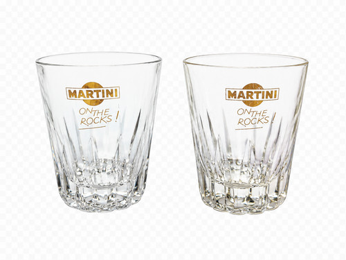 Lot 2 verres martini - de,