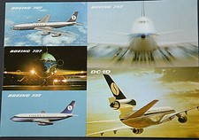 45749 AK Avion Aéroport Sabena World Airlines Boeing 707 Boeing 747