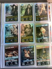 127 Cards WWE TOPPS SLAM ATTAX TRADING CARD GAME EVOLUTION