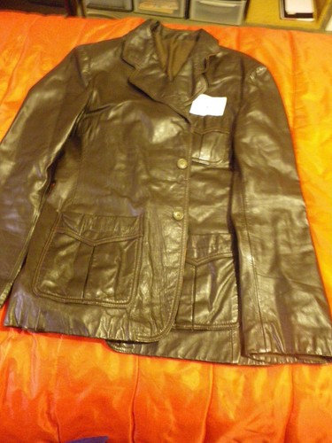 Vintage veste cuir agneau - vintage,