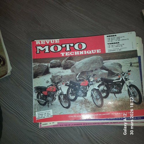 Rtm honda cb125s cb125n - rtm, 22