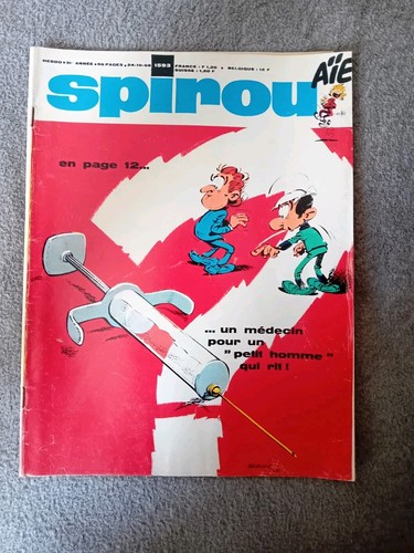 Magazine spirou 1593 - magazine, n°1593