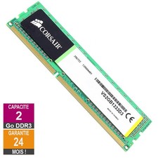 Barrette Mémoire 2Go RAM DDR3