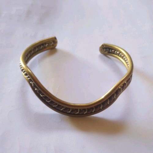Bracelet jonc manchette - , ouvert