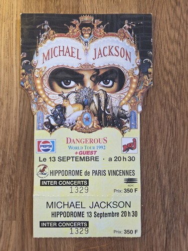 Michael jackson billet - billet, concert