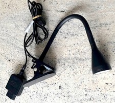 LAMPE SPOT A PINCE A LED NOIR