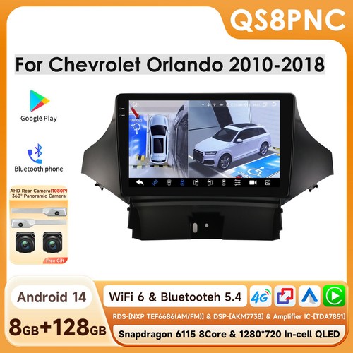 128gb for chevrolet orlando - 8+128gb,
